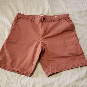Gap Mens 10" Shorts. Salmon. Size 38.  Worn but good condition.